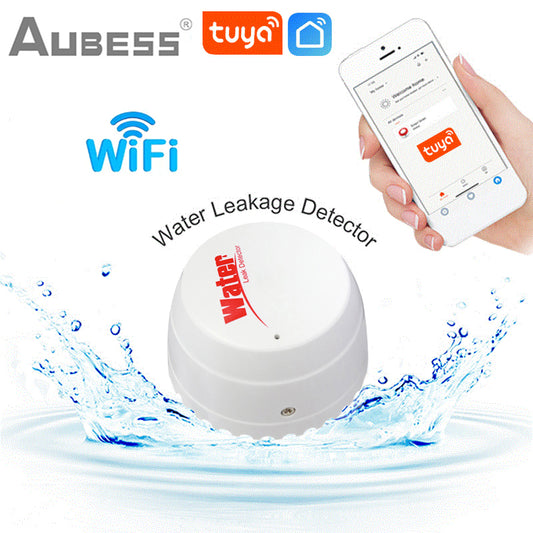 Aubess WiFi Water Leak Detector and Alarm System