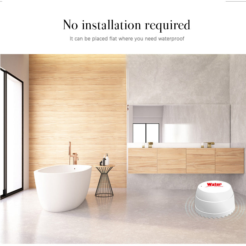 Aubess WiFi Water Leak Detector and Alarm System